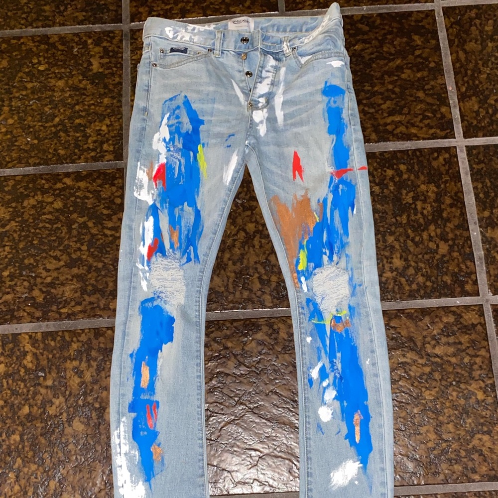 MacKeen blue skinny jeans